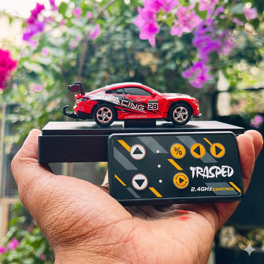 1:64 Mini RC Car Dual Mode 2.4G Dritf Racing Alloy Remote Control Car -Mobile App Control-Any 1